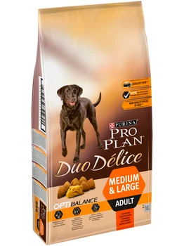 PRO PLAN PURINA PRO PLAN DUO DELICE MEDIUM & LARGE ADULT for adult dogs of all breeds with beef and rice
PRO PLAN PURINA PRO PLAN DUO DELICE MEDIUM & LARGE ADULT for adult dogs of all breeds with beef and rice