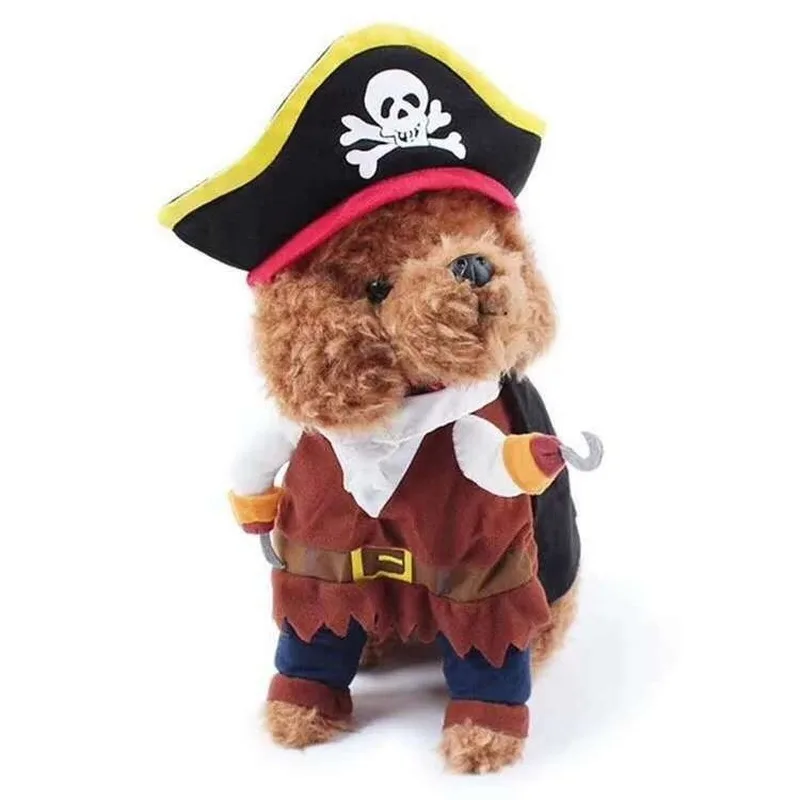 Lovely Pet Pirate Transform Halloween Christmas Costumes Small Medium Big Dog Cat Clothes Keep Warm Pet Clothing Supplies 
Lovely Pet Pirate Transform Halloween Christmas Costumes Small Medium Big Dog Cat Clothes Keep Warm Pet Clothing Supplies