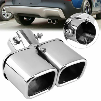 Car Universal 6m Stainless Steel Rear Dual Outlet Exhaust Pipe Muffler Tail Throat Muffler Tip Pipe
Car Universal 6m Stainless Steel Rear Dual Outlet Exhaust Pipe Muffler Tail Throat Muffler Tip Pipe