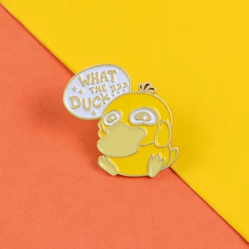 Funny Cute Duck Pins Lost in Thought Duck Enamel Brooches Badges Yellow animal Lapel Pin Clothes Backpack Badge Jewelry Gifts
Funny Cute Duck Pins Lost in Thought Duck Enamel Brooches Badges Yellow animal Lapel Pin Clothes Backpack Badge Jewelry Gifts
