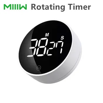 Miiiw Rotating Timer Brightness Adjustable Magnetic LED Digital Display Portable Simple Kitchen Cooking Alarm Clock
Miiiw Rotating Timer Brightness Adjustable Magnetic LED Digital Display Portable Simple Kitchen Cooking Alarm Clock