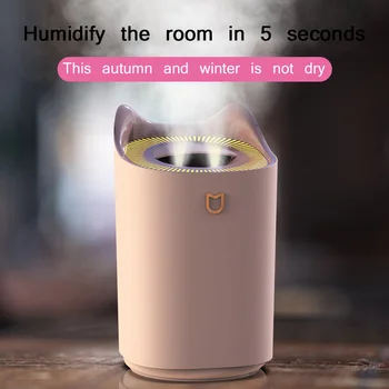 Home Air Humidifier 3000ML Double Nozzle Cool Mist Aroma Diffuser With Coloful LED Light Heavy Fog Ultrasonic USB Humidificador
Home Air Humidifier 3000ML Double Nozzle Cool Mist Aroma Diffuser With Coloful LED Light Heavy Fog Ultrasonic USB Humidificador