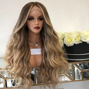 Transaprent Lace Human Hair Full Lace Body Wave Wigs for Women Honey Blonde Highlight 13x6 Lace Front 100% Human Hair Wigs
Transaprent Lace Human Hair Full Lace Body Wave Wigs for Women Honey Blonde Highlight 13x6 Lace Front 100% Human Hair Wigs