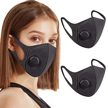 2-Piece Cycling Face Masks with Breath Valve, Reusable Black Soft Mask for Outdoor Sport Running Camping
2-Piece Cycling Face Masks with Breath Valve, Reusable Black Soft Mask for Outdoor Sport Running Camping