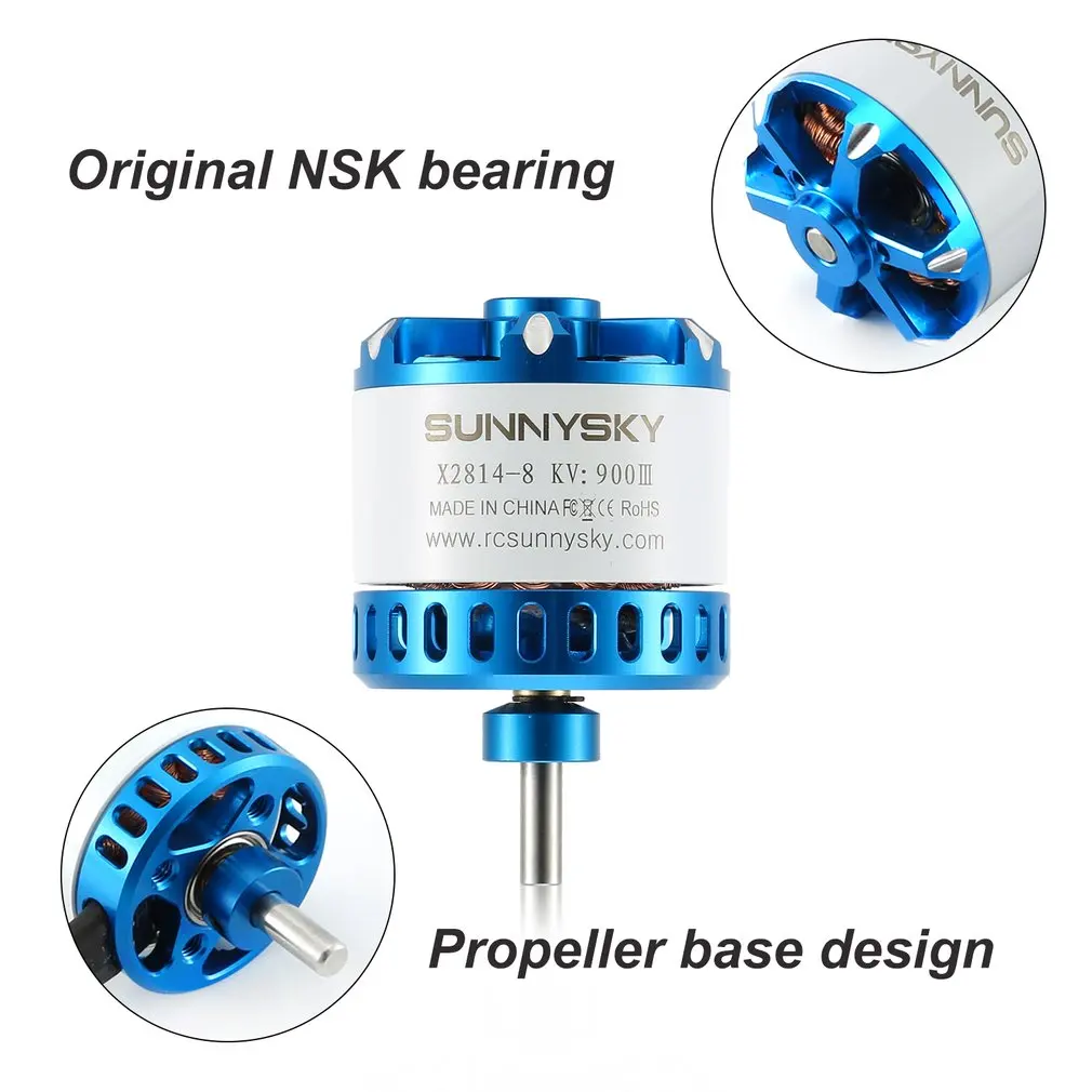 SUNNYSKY X2814 900KV/1000KV/1200KV/1400KV Brushless Motor for Fixed-Wing RC Drone Helicopter Airplane Parts Accessories
SUNNYSKY X2814 900KV/1000KV/1200KV/1400KV Brushless Motor for Fixed-Wing RC Drone Helicopter Airplane Parts Accessories