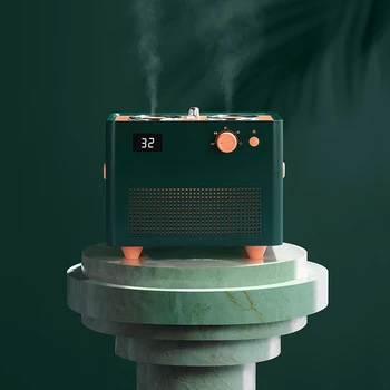 Home Air Humidifier Retro Record Player Humidifier Double Nozzle Cool Mist Heavy Fog Ultrasonic USB Humidificador Green
Home Air Humidifier Retro Record Player Humidifier Double Nozzle Cool Mist Heavy Fog Ultrasonic USB Humidificador Green