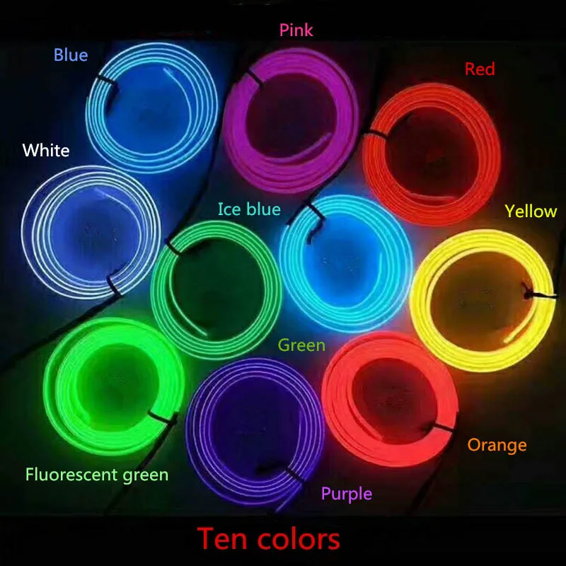 Haoyuehao 5M 10 Color LED Car Light 1 Cold Light Separate Line Car 12V Car Atmosphere Lamp Cold Light Illuminate
Haoyuehao 5M 10 Color LED Car Light 1 Cold Light Separate Line Car 12V Car Atmosphere Lamp Cold Light Illuminate