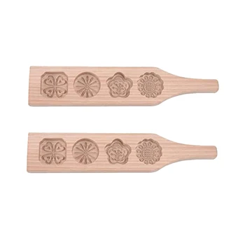 2 Pack Flower Shape MoonCake Mold Wooden Handmade Baking Mold for Muffin Cookie Biscuit Chocolate Pie Handmade Soap
2 Pack Flower Shape MoonCake Mold Wooden Handmade Baking Mold for Muffin Cookie Biscuit Chocolate Pie Handmade Soap