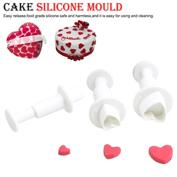 Plastic Heart-shaped Cake Spring Embossing Mold Fondant Cake Mold Pastry Baking Kitchen DIY Baking Tools Cookie Cutter 3pcs
Plastic Heart-shaped Cake Spring Embossing Mold Fondant Cake Mold Pastry Baking Kitchen DIY Baking Tools Cookie Cutter 3pcs