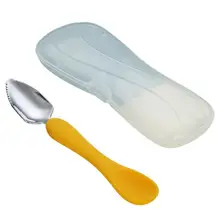 1 Set Puree Spoon Attractive Portable Easy to Use Multi-use Easy Clean Feeding Spoon for Gifts Feeding Spoon Baby Scraper
1 Set Puree Spoon Attractive Portable Easy to Use Multi-use Easy Clean Feeding Spoon for Gifts Feeding Spoon Baby Scraper