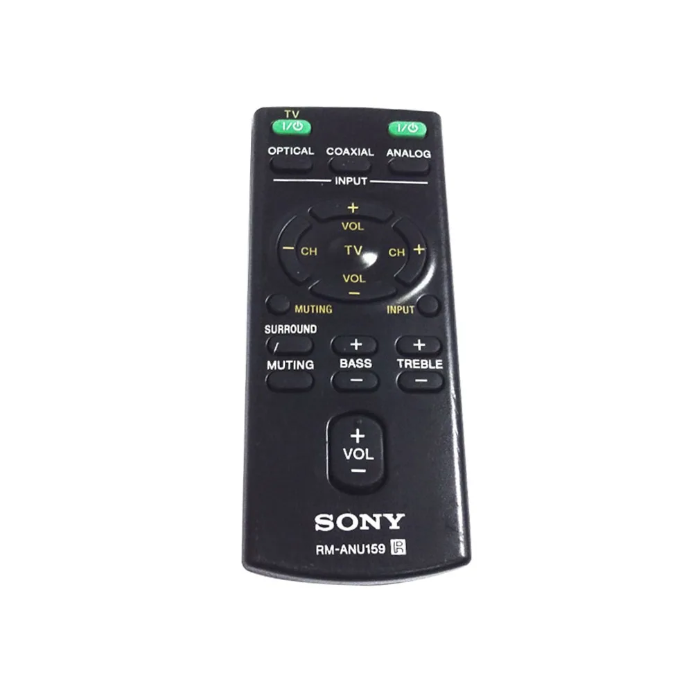 Original HIFI audio RM-ANU159 remote control RM ANU159 For SONY HT-CT60 C SRM-ANU192 / without battery
Original HIFI audio RM-ANU159 remote control RM ANU159 For SONY HT-CT60 C SRM-ANU192 / without battery