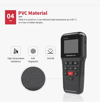 OBD2 Code Reader Fast Detection Diagnostic Instrument Full Function Engine Analyzer Scan Apparatus Automobile Fault
OBD2 Code Reader Fast Detection Diagnostic Instrument Full Function Engine Analyzer Scan Apparatus Automobile Fault
