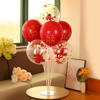 Balloon column table base birthday decoration floating year old party banquet scene layout bracket wedding celebration opening
Balloon column table base birthday decoration floating year old party banquet scene layout bracket wedding celebration opening