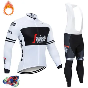 2019 Pro Winter Thermal Fleece sets Long Cycling Jersey 9D Gel Pad Bike Pants Mens MTB Ropa Ciclismo Bicycling Maillot Clothes
2019 Pro Winter Thermal Fleece sets Long Cycling Jersey 9D Gel Pad Bike Pants Mens MTB Ropa Ciclismo Bicycling Maillot Clothes