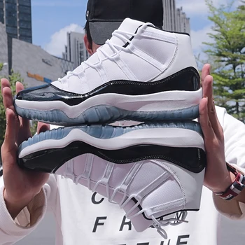 New Brand Mens Basketball Shoes Retro Basketball Boots High Ankle Jordan Shoes Zapatillas De Baloncesto Plus Size Mens Sneakers
New Brand Mens Basketball Shoes Retro Basketball Boots High Ankle Jordan Shoes Zapatillas De Baloncesto Plus Size Mens Sneakers