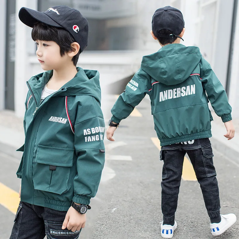 Childrenswear 2019 New Style BOY'S Spring And Autumn Coat Korean-style Middle And Large Children Jacket Boy Students Tide Coat
Childrenswear 2019 New Style BOY'S Spring And Autumn Coat Korean-style Middle And Large Children Jacket Boy Students Tide Coat