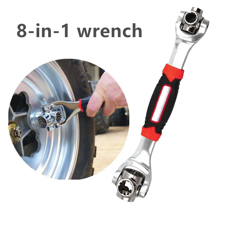 Tiger Wrench 8 in 1 Tools Socket Works with Spline Bolts Torx 360 Degree 6-Point Universial Furniture Car Repair 52-in-1 Tools
Tiger Wrench 8 in 1 Tools Socket Works with Spline Bolts Torx 360 Degree 6-Point Universial Furniture Car Repair 52-in-1 Tools