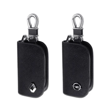 Leather Car Key Wallets Men Key Holder Keys Organizer Women Keychain Covers Zipper Key Case Bag For Opel Renault Accessories
Leather Car Key Wallets Men Key Holder Keys Organizer Women Keychain Covers Zipper Key Case Bag For Opel Renault Accessories