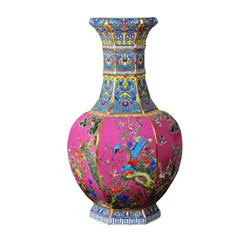 QIAN LONG ANTIQUE CHINA PORCELAIN CHINESE HANDMADE SCULPTURE PINK GOLD DECORATION VASE FOR DECENT GIFTS
QIAN LONG ANTIQUE CHINA PORCELAIN CHINESE HANDMADE SCULPTURE PINK GOLD DECORATION VASE FOR DECENT GIFTS