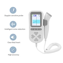 Doppler Fetal Heartbeat Monitor 3.0mhz No Radiation Fetal Heart Rate Detector Built-in Rechargeable Battery Fetus-voice Meter
Doppler Fetal Heartbeat Monitor 3.0mhz No Radiation Fetal Heart Rate Detector Built-in Rechargeable Battery Fetus-voice Meter