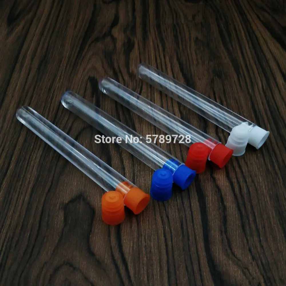 20PCS 12x100mm Clear Plastic Test Tube,School Supplies Lab Tools Tube with plastic color stopper push cap, Scented tea Tubes
20PCS 12x100mm Clear Plastic Test Tube,School Supplies Lab Tools Tube with plastic color stopper push cap, Scented tea Tubes