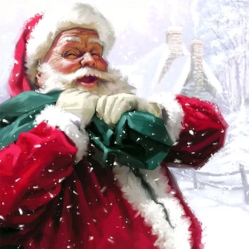 5D Diy Daimond Painting Cross-stitch Santa Claus 3D Diamond Mosaic Full Round Rhinestones Paintings Embroidery Merry Christmas 
5D Diy Daimond Painting Cross-stitch Santa Claus 3D Diamond Mosaic Full Round Rhinestones Paintings Embroidery Merry Christmas