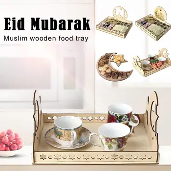 Durable Dessert Tray Eid Mubarak Islam 4 Style Creative Arabic Pastry Tray Food Serving Tray DIY Party Supplies Festival Wooden
Durable Dessert Tray Eid Mubarak Islam 4 Style Creative Arabic Pastry Tray Food Serving Tray DIY Party Supplies Festival Wooden