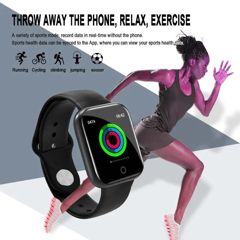 New I5 Smart Watch Heart Rate Monitor Smart Wristband Fitness Tracker Silicone Strap Smart Bracelet Message Reminder Watch Clock
New I5 Smart Watch Heart Rate Monitor Smart Wristband Fitness Tracker Silicone Strap Smart Bracelet Message Reminder Watch Clock