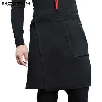 Waiter Uniform Aprons Unisex Pockets Solid Button Up Irregular Skirts Aprons Cafe Restaurant Work Skirts Chef Costumes INCERUN
Waiter Uniform Aprons Unisex Pockets Solid Button Up Irregular Skirts Aprons Cafe Restaurant Work Skirts Chef Costumes INCERUN