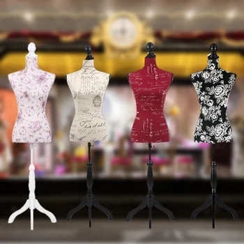 iKayaa Female Mannequin Torso Dress Form with Wood Tripod Stand Pinnable Size 34" 26" 35"
iKayaa Female Mannequin Torso Dress Form with Wood Tripod Stand Pinnable Size 34" 26" 35"