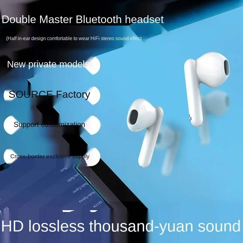 The new TWS Bluetooth headset 5.0 B55 power digital display noise reduction portable charging box LED digital power display
The new TWS Bluetooth headset 5.0 B55 power digital display noise reduction portable charging box LED digital power display