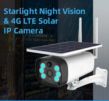 1080P Solar Power 4G SIM Card IP Camera Outdoor IP67 PIR Detect Dual Light Video Surveillance Security Wireless Battery Camera
1080P Solar Power 4G SIM Card IP Camera Outdoor IP67 PIR Detect Dual Light Video Surveillance Security Wireless Battery Camera