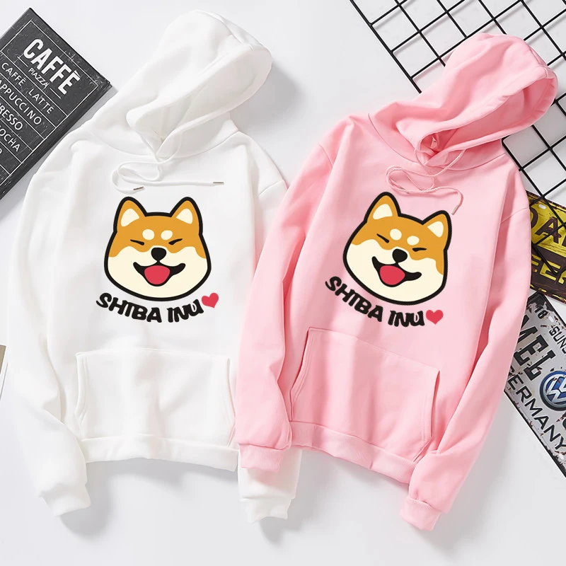 Women Harajuku Hoodies Plus Velvet Autumn Kawaii Cute Japanese Anime Shiba Innu Pullover Kpop Sweatshirt Moletom Sudadera Mujer
Women Harajuku Hoodies Plus Velvet Autumn Kawaii Cute Japanese Anime Shiba Innu Pullover Kpop Sweatshirt Moletom Sudadera Mujer