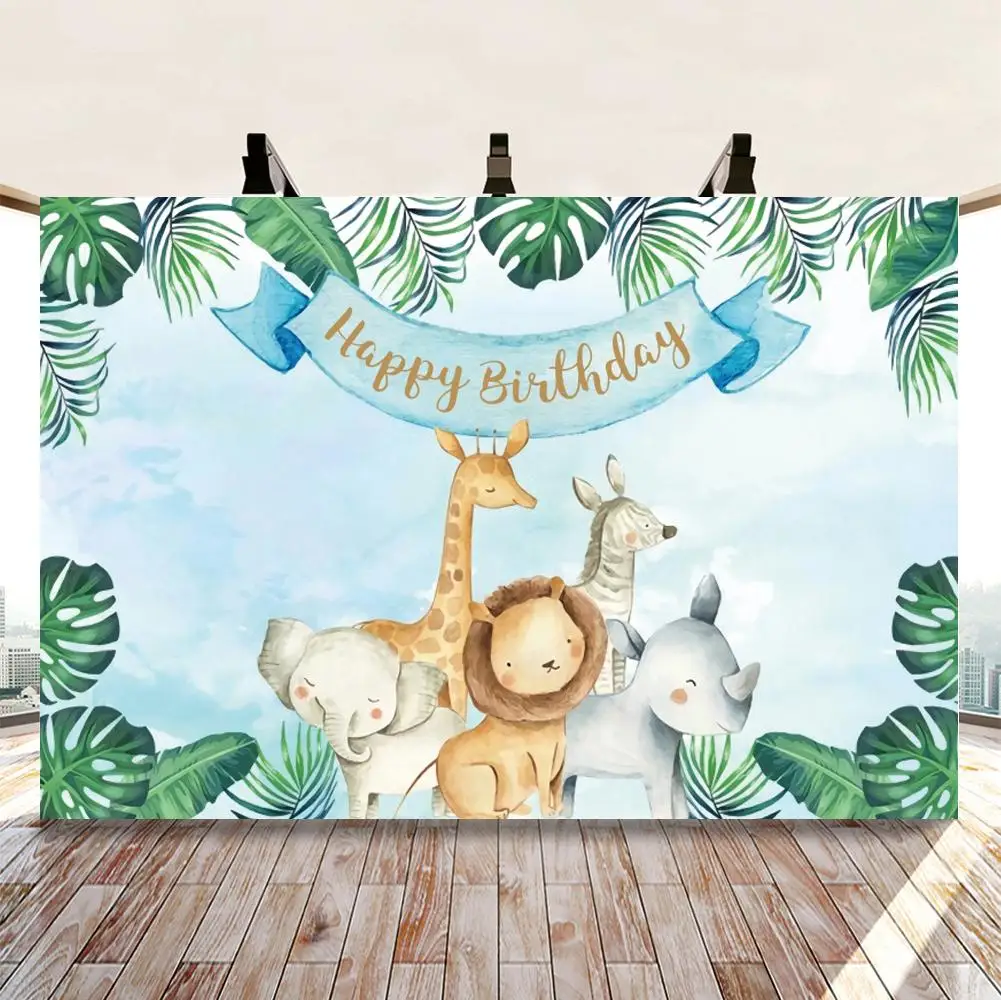 Животные сафари Джунгли Лес Baby Shower фон для фотосъемки новорожденные дети День рождения фон для фотосъемки фотография Декор винил
Животные сафари Джунгли Лес Baby Shower фон для фотосъемки новорожденные дети День рождения фон для фотосъемки фотография Декор винил