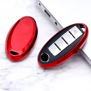 Soft Tpu Remote Smart Key Shell Cover Case for Nissan ALTIMA MAXIMA Murano Versa Teana Sentra 2 3 4 5 Buttons 2006-2018
Soft Tpu Remote Smart Key Shell Cover Case for Nissan ALTIMA MAXIMA Murano Versa Teana Sentra 2 3 4 5 Buttons 2006-2018