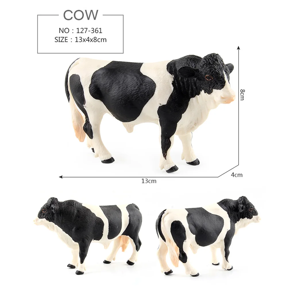 12 Pieces Simulation Farm Animal Model Plastic Action figure with Storage Base for Sandtables Home Decor 12 Pieces Simulation Farm Animal Model Plastic Action figure with Storage Base for Sandtables Home Decor