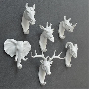 Newly 3D Hook Deer Rhino Elephant Giraffe Horse Animal Decorative Hook Creative Resin Model Bathroom Wall Hook Coat Wall Hook
Newly 3D Hook Deer Rhino Elephant Giraffe Horse Animal Decorative Hook Creative Resin Model Bathroom Wall Hook Coat Wall Hook