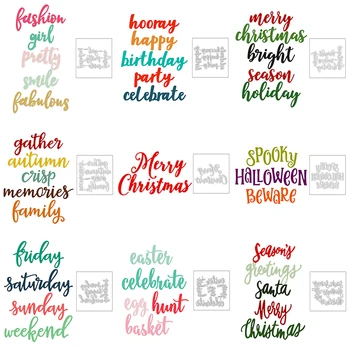 2020 New Sentiment Words Merry Christmas Metal Cutting Dies and Scrapbooking For Birthday Crafts Thank You Card Making No Stamps
2020 New Sentiment Words Merry Christmas Metal Cutting Dies and Scrapbooking For Birthday Crafts Thank You Card Making No Stamps