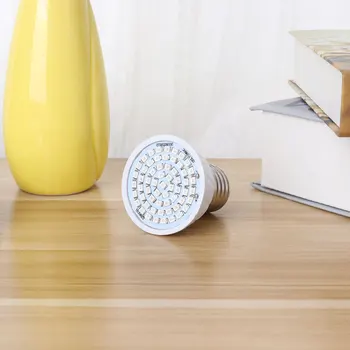 LED Grow Light Bulb E27 Socket 60W Full Spectrum Grow Light Plant Growth Lamp
LED Grow Light Bulb E27 Socket 60W Full Spectrum Grow Light Plant Growth Lamp