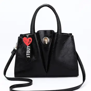 Women bags Fashion Simple women handbag pu leather Solid color women's Shoulder Bags female Crossbody Bags Ladies totes black
Women bags Fashion Simple women handbag pu leather Solid color women's Shoulder Bags female Crossbody Bags Ladies totes black
