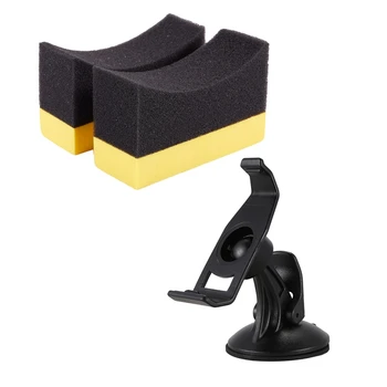 3 Pcs Accessories: 1 Pcs Navigation Mounting Bracket Plastic GPS Stent Suction Cup & 2 Pcs Contoured Car Wheels Brush Sponge Too 
3 Pcs Accessories: 1 Pcs Navigation Mounting Bracket Plastic GPS Stent Suction Cup & 2 Pcs Contoured Car Wheels Brush Sponge Too