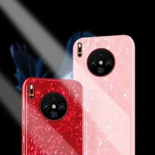 

Shockproof For Huawei P40 P30 P20 P10 P9 Plus P20 lite P20 P30 PRO Maimang 6 7 Cover Back The Glass Shell Phone Case