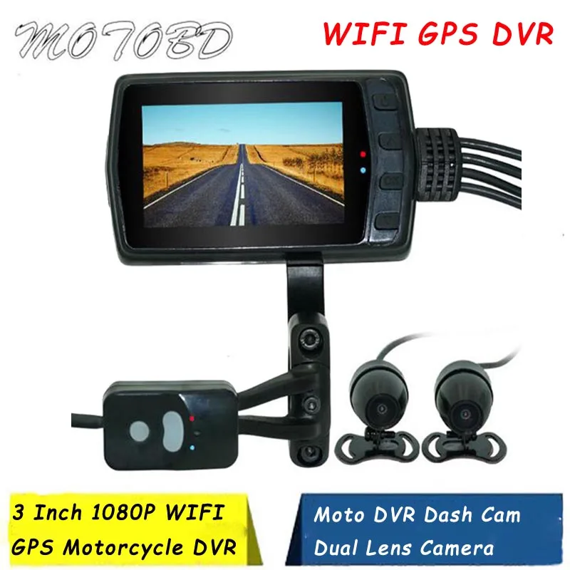 MStar8339 Motorcycle DVR WiFi GPS Dual Camera Dash Cam Front 1920*1080 G-sensor Rear View Motorbike Camera Moto Driving Recorder
MStar8339 Motorcycle DVR WiFi GPS Dual Camera Dash Cam Front 1920*1080 G-sensor Rear View Motorbike Camera Moto Driving Recorder