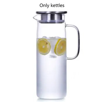 Heat-resistant Glass Jug Straight Body Pot Cold Water Cup Teapot Boiling Water Bamboo Cover Cold Water Bottle
Heat-resistant Glass Jug Straight Body Pot Cold Water Cup Teapot Boiling Water Bamboo Cover Cold Water Bottle