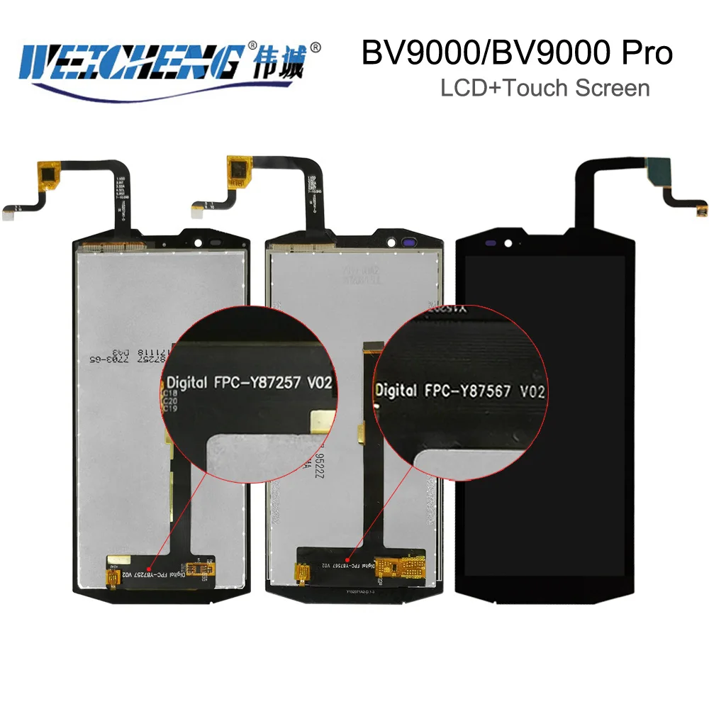 5.7 inch For Original BLACKVIEW BV9000 BV9000 Pro LCD +Touch Screen Digitizer with Frame Assembly Replacement
5.7 inch For Original BLACKVIEW BV9000 BV9000 Pro LCD +Touch Screen Digitizer with Frame Assembly Replacement