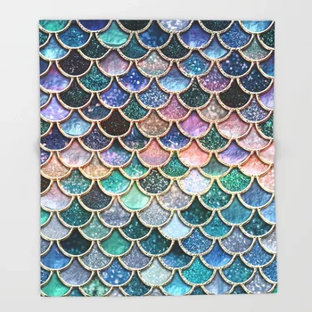 Mermaid Cartoon Throws for Sofa Cute Design Pink Aqua Mermaid Scales Blankets Christmas Decorations for Home Custom Blanket
Mermaid Cartoon Throws for Sofa Cute Design Pink Aqua Mermaid Scales Blankets Christmas Decorations for Home Custom Blanket