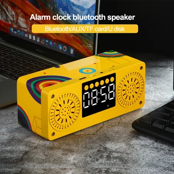 Bluetooth Speaker Column Portable Wireless Speakers Bass Stereo Subwoofer support TF Card AUX MP3 Player Alarm Clock soundbar
Bluetooth Speaker Column Portable Wireless Speakers Bass Stereo Subwoofer support TF Card AUX MP3 Player Alarm Clock soundbar