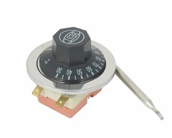 

30-85C 30-110C 50-300C Degree NC 2Pin Adjusting Temperature Controller Capillary Thermostat for Oven Water Heater