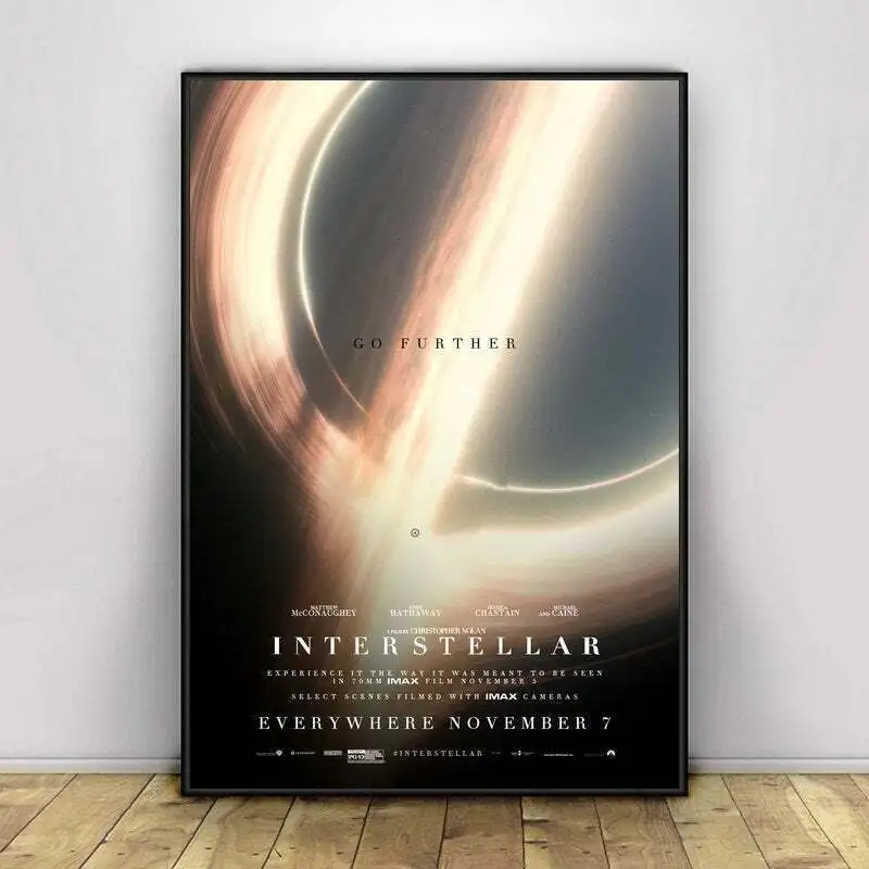 

Science Fiction Interstellar Movies Posters HD Pictures Canvas Wall Art Home Decor Paintings for Teen Living Room Decoration