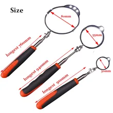 3pcs Adjustable Repair Vehicle Chassis Telescopic Inspection Mirror with LED Light
3pcs Adjustable Repair Vehicle Chassis Telescopic Inspection Mirror with LED Light